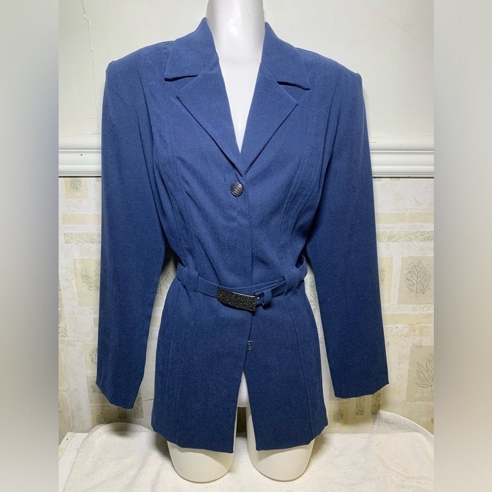 Size 10 Joseph Ribkoff blue blazer